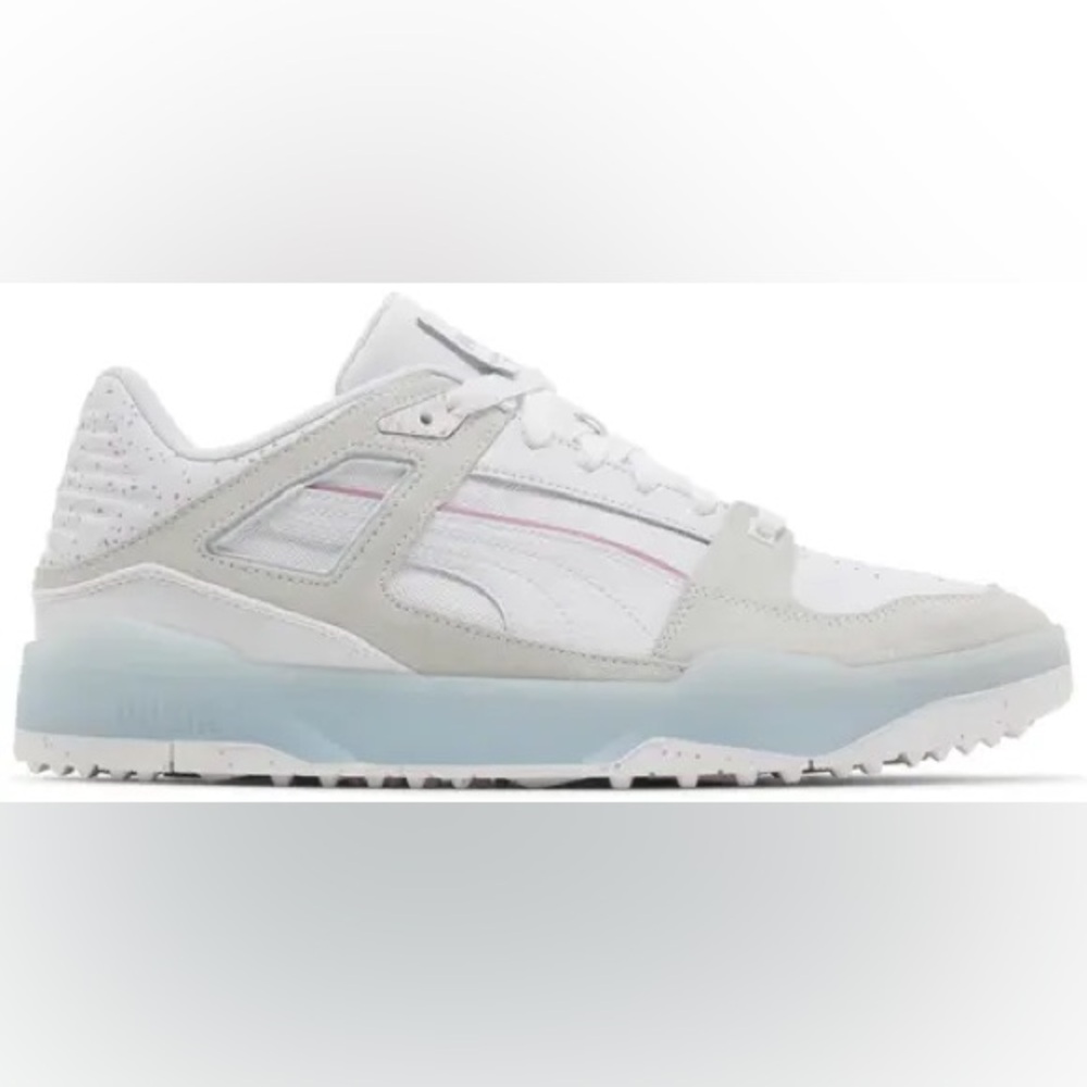 Puma Palm Tree Crew x Slipstream G Spikeless Golf Shoes White size 8.5